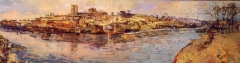 Panorámica junto al Duero - 33x122