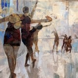 Academia de baile - 60x60