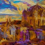 Cimborrio catedral de Zamora - 100x100 cm