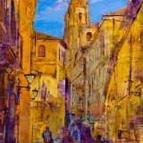 Calle Compañía - 90x60 cm