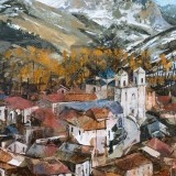 Valle de Lois (León) - 100x100 cm